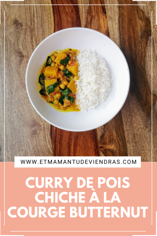 pinterest recette post-partum curry