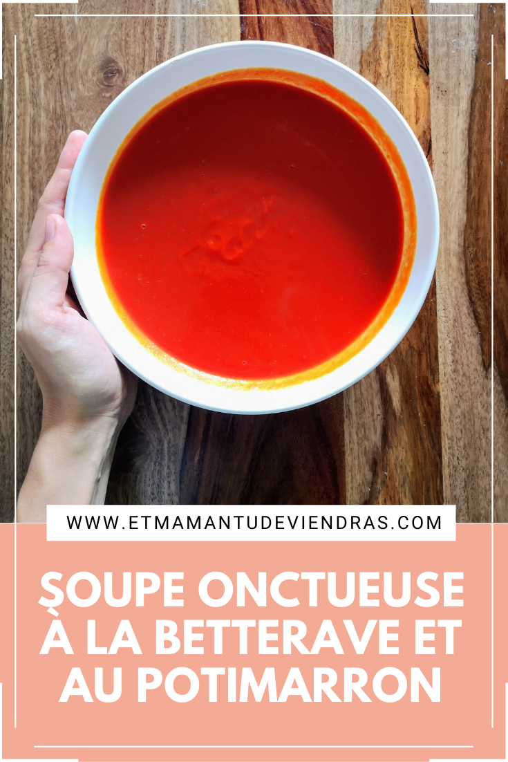 recette soupe post-partum