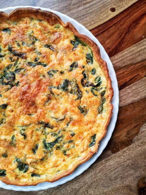 recette post-partum quiche